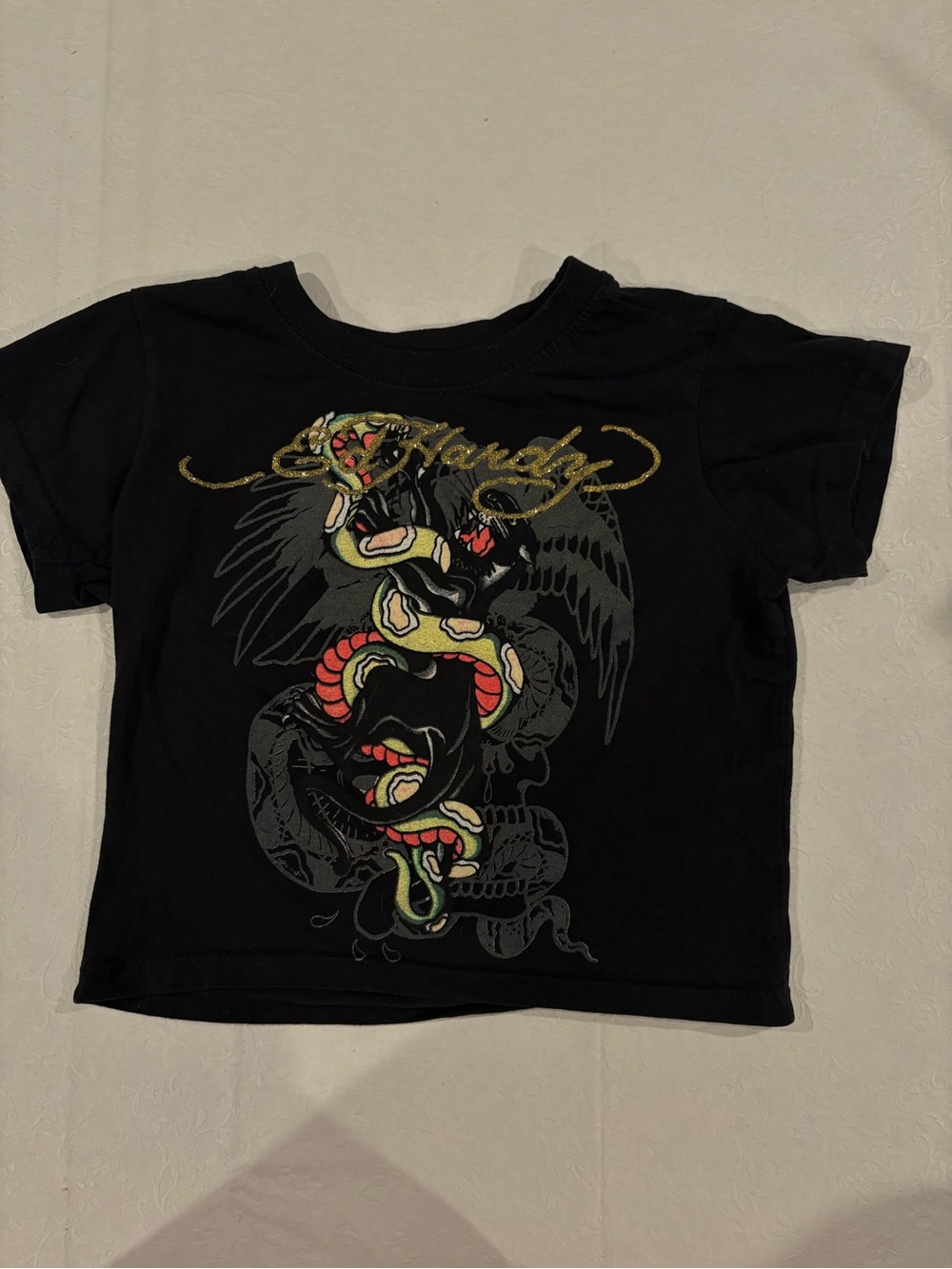 Crop Ed Hardy Tee